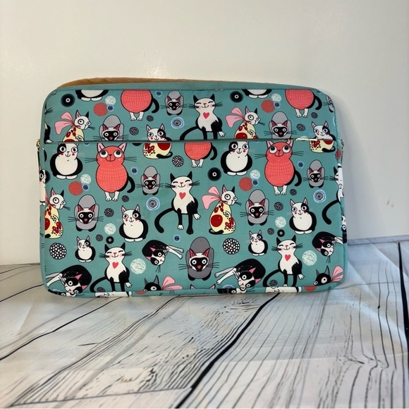 KAYOND Handbags - 2/$30 KAYOND Cat Laptop Large Tablet Case